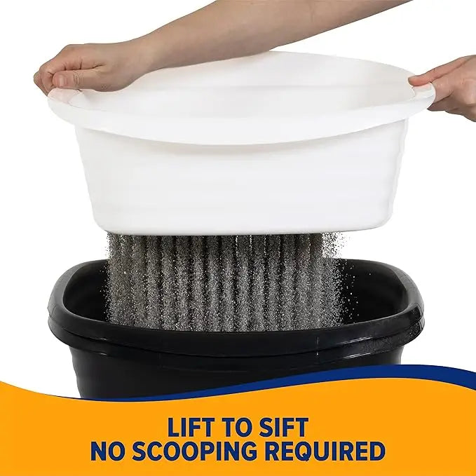 Sifting Pan- Litter Box for Cats